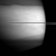 Illustration for article titled Saturn Looms Eerily in Infrared